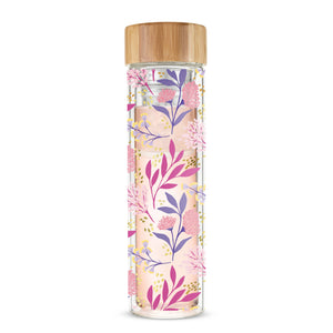 Blair™ Botanical Bliss Glass Travel Infuser Mug by Pinky Up®